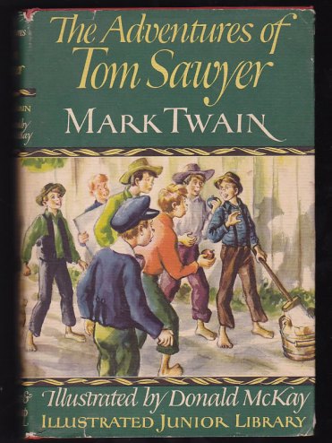 Tom Sawyer Book Cover 1946